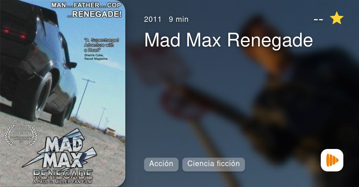 mad max renegade 2011