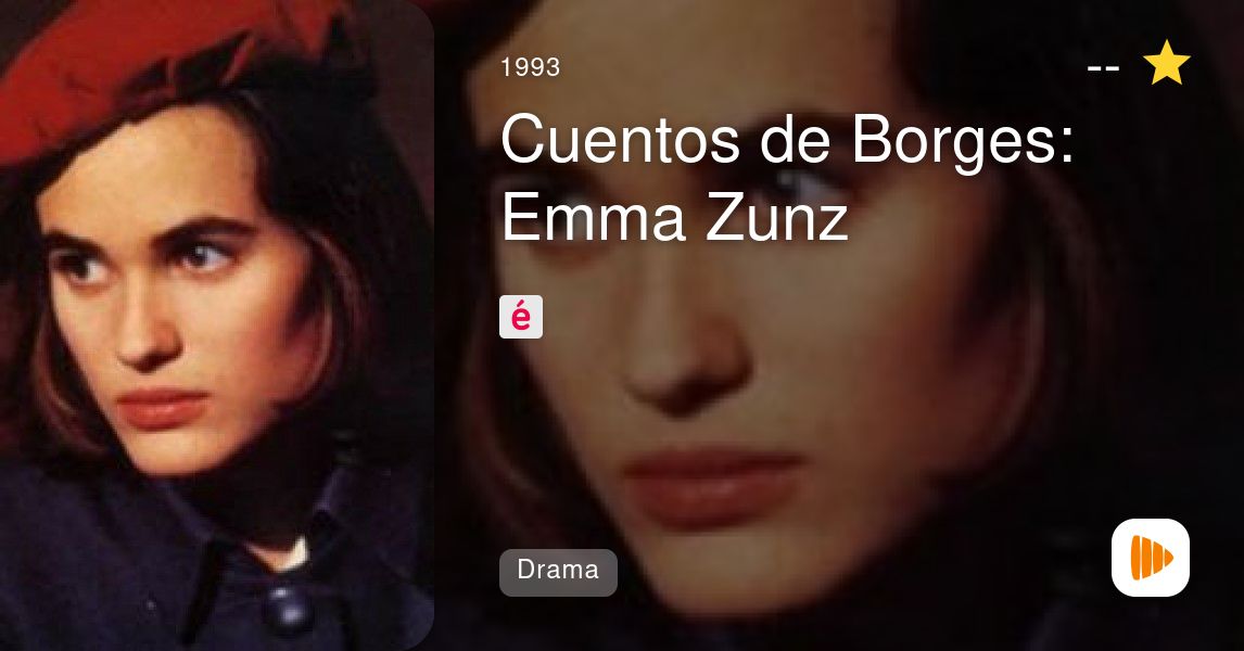 Cuentos De Borges: Emma Zunz - PlayMax