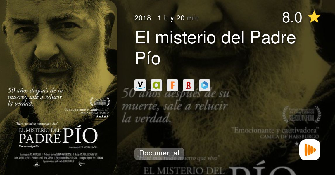 El Misterio Del Padre Pío Playmax 