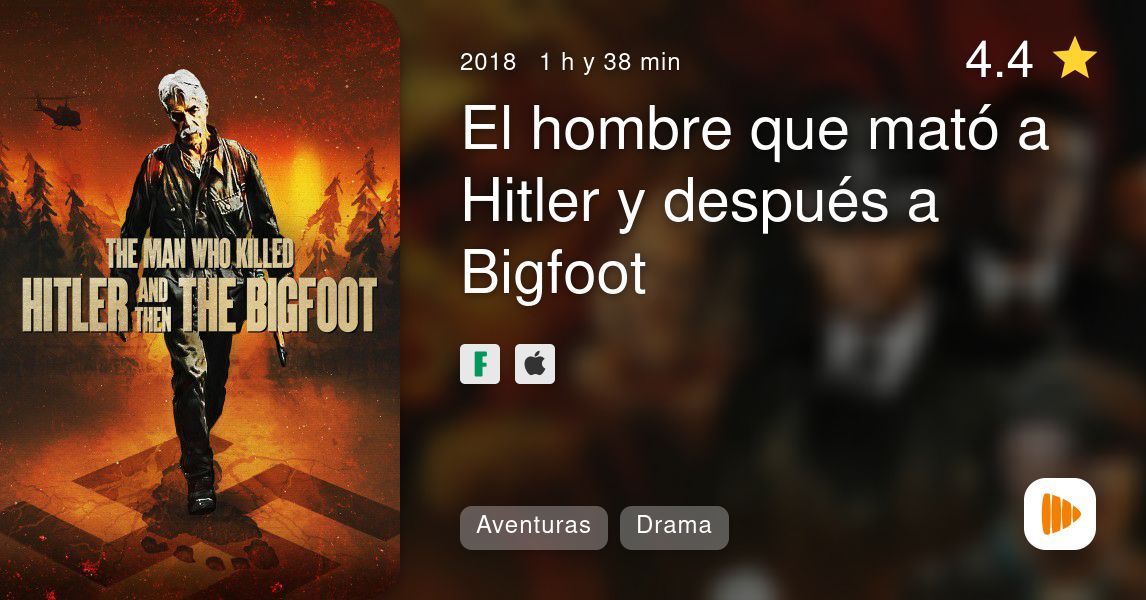 El Hombre Que Mató A Hitler Y Después A Bigfoot Playmax 