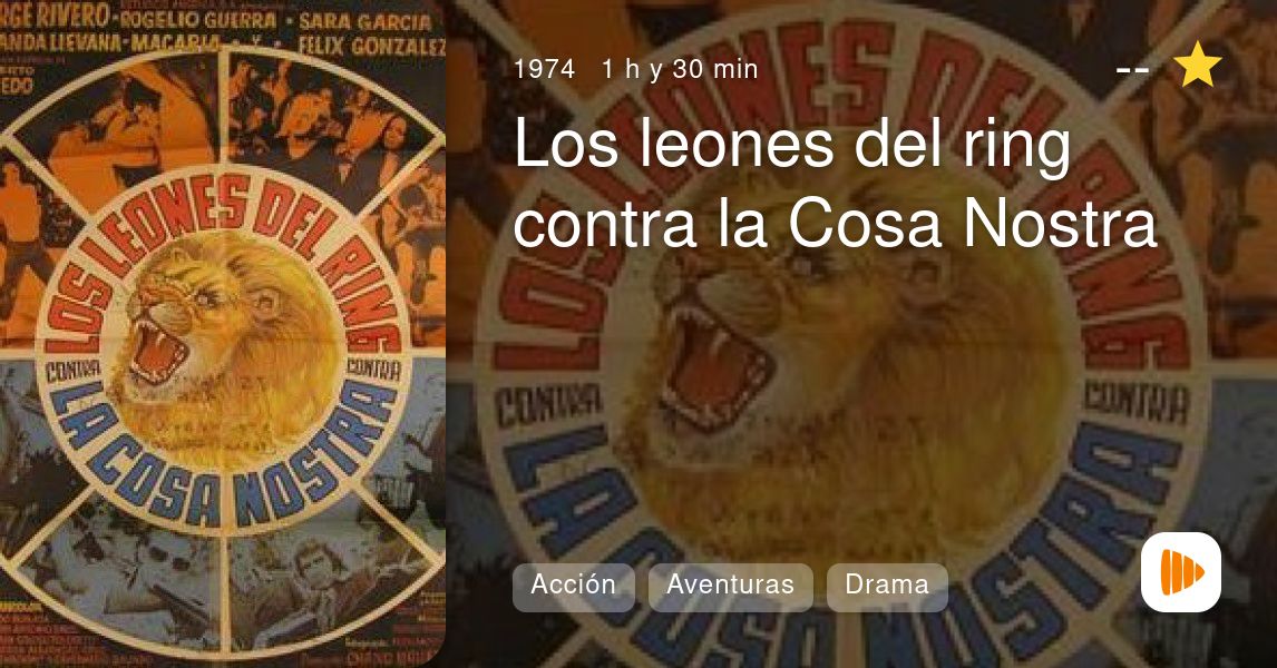 Los leones del ring contra la Cosa Nostra - PlayMax
