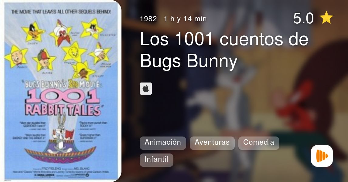 Los 1001 cuentos de Bugs Bunny - PlayMax