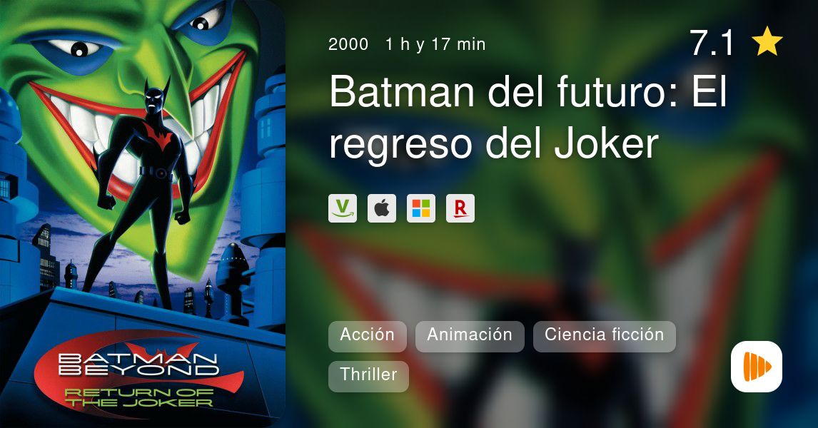 Batman Del Futuro El Regreso Del Joker Playmax 9907