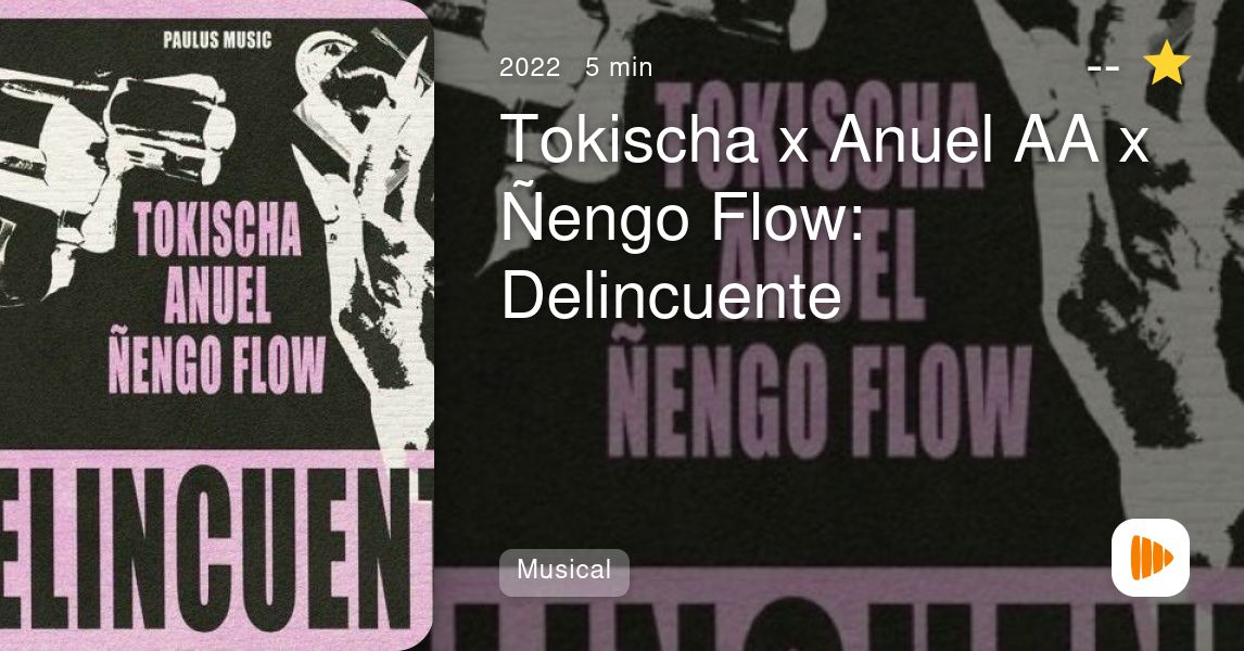 Tokischa X Anuel Aa X Ñengo Flow Delincuente Vídeo Musical Playmax