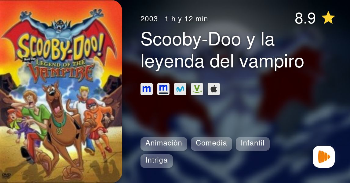 scooby doo y la leyenda del vampiro