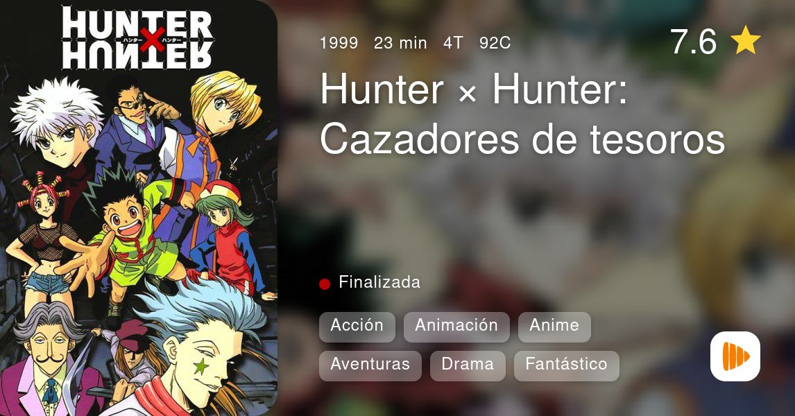 Hunter X Hunter: Cazadores de tesoros Temporada 1 