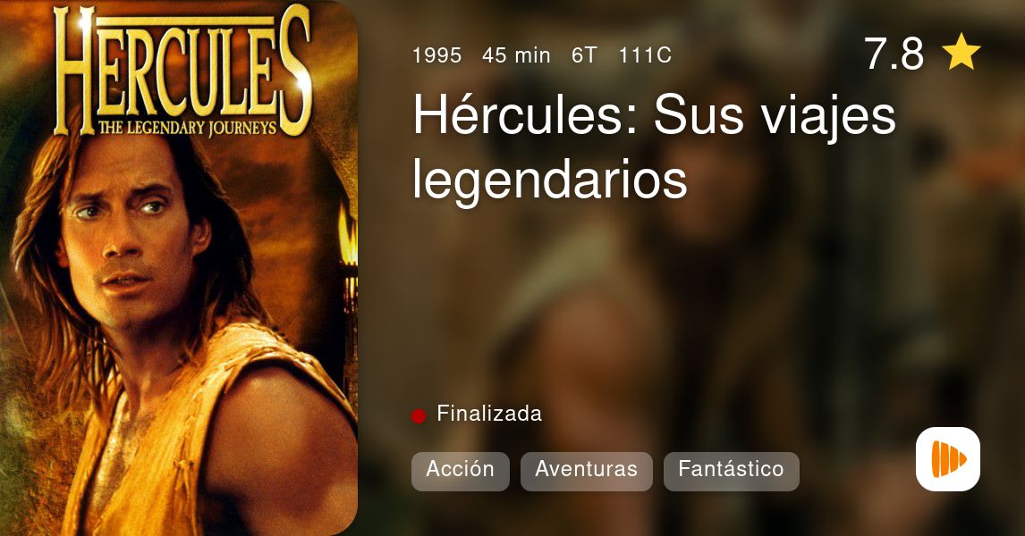 cartel de hercules los viajes legendarios