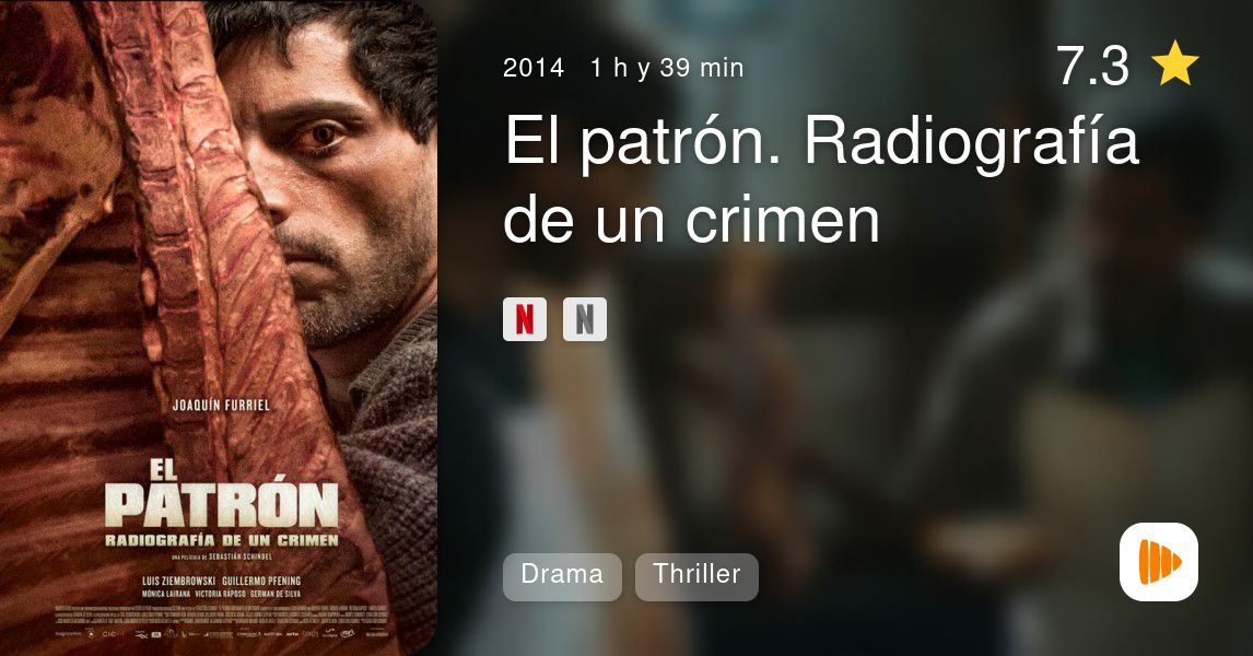 El Patrón Radiografía De Un Crimen Playmax 