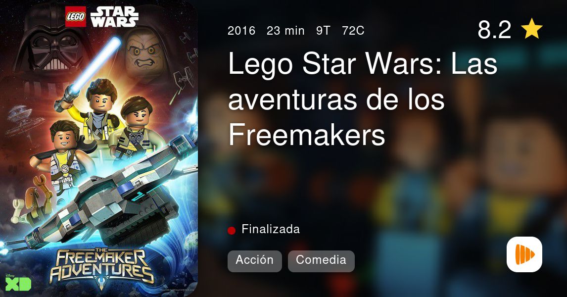 Lego star wars las aventuras 2025 de los freemakers temporada 2