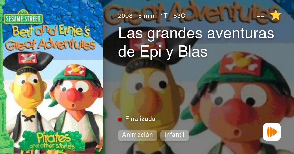 Las Grandes Aventuras De Epi Y Blas Playmax