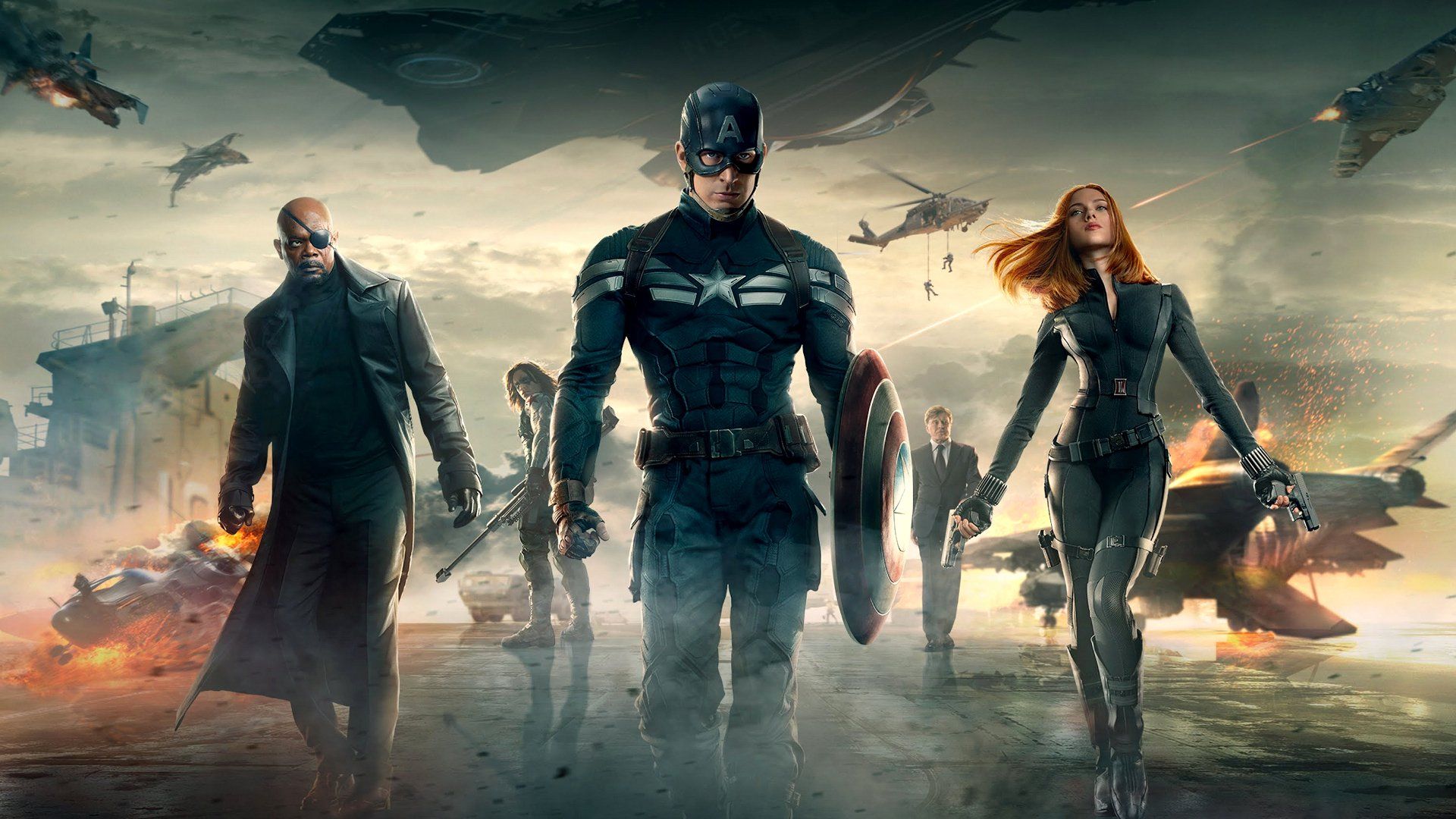 Cubierta de Capitán América: El Soldado de Invierno