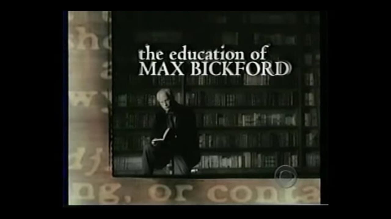 Cubierta de La educación de Max Bickford