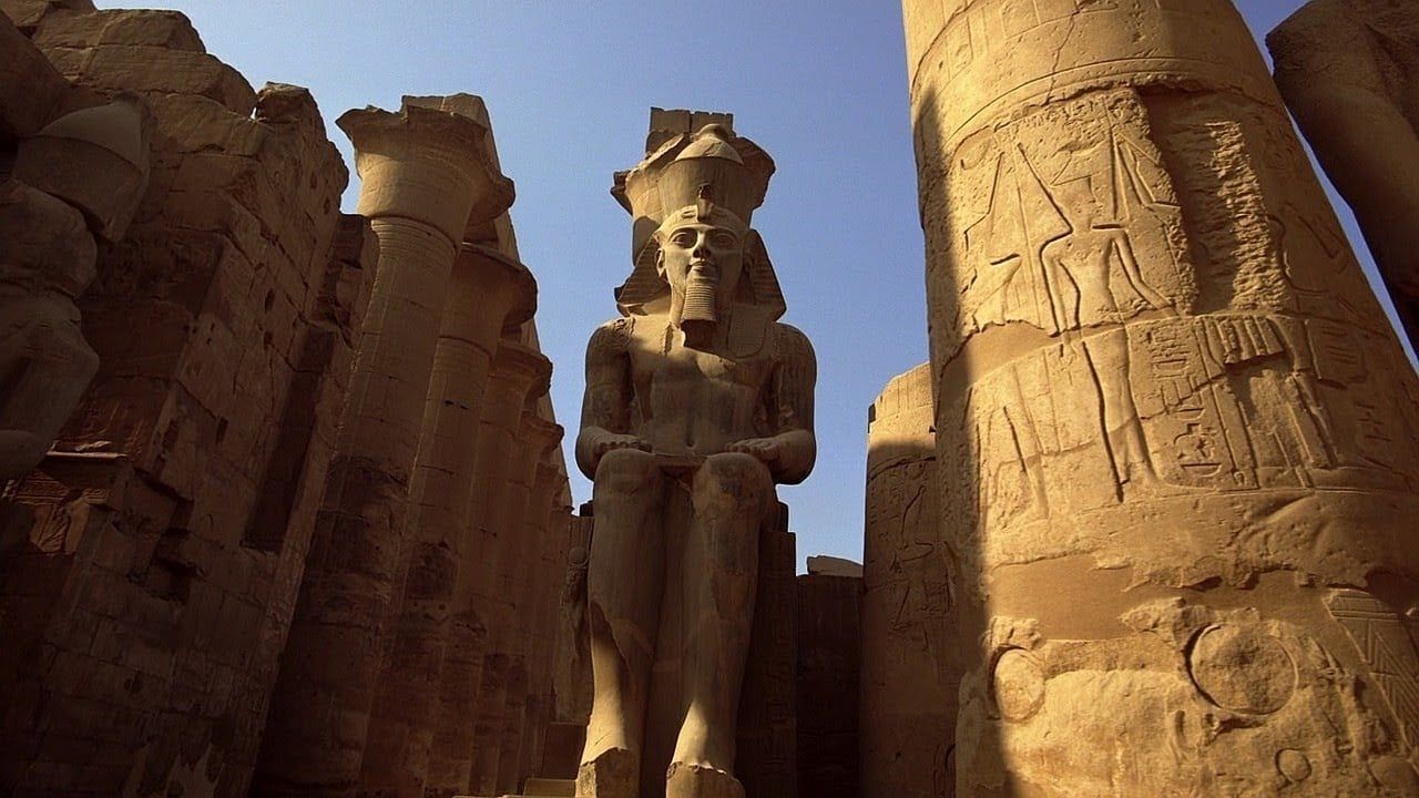 Cubierta de Los misterios de Egipto