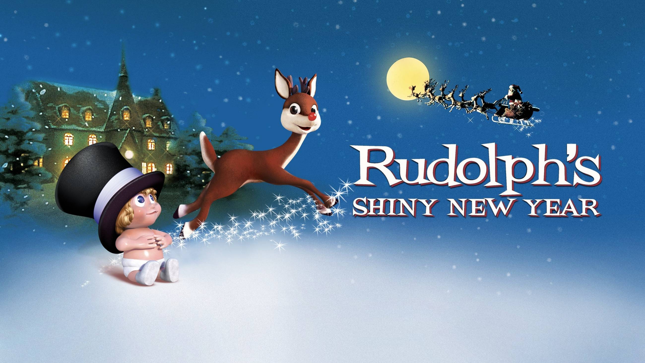 Cubierta de Rudolph's Shiny New Year