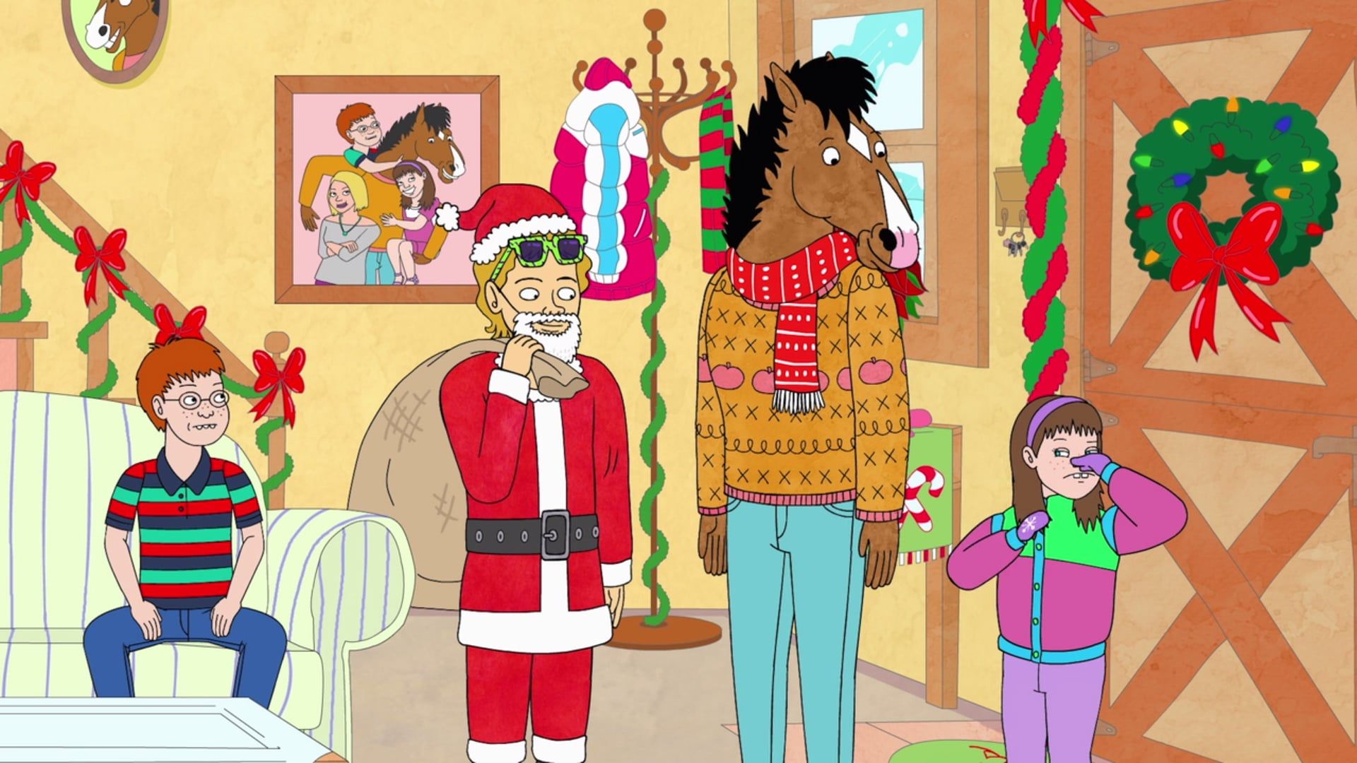 Cubierta de BoJack Horseman Christmas Special