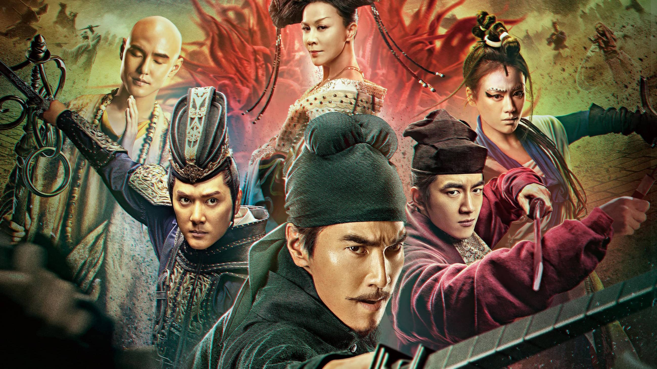 Cubierta de Detective Dee: The Four Heavenly Kings