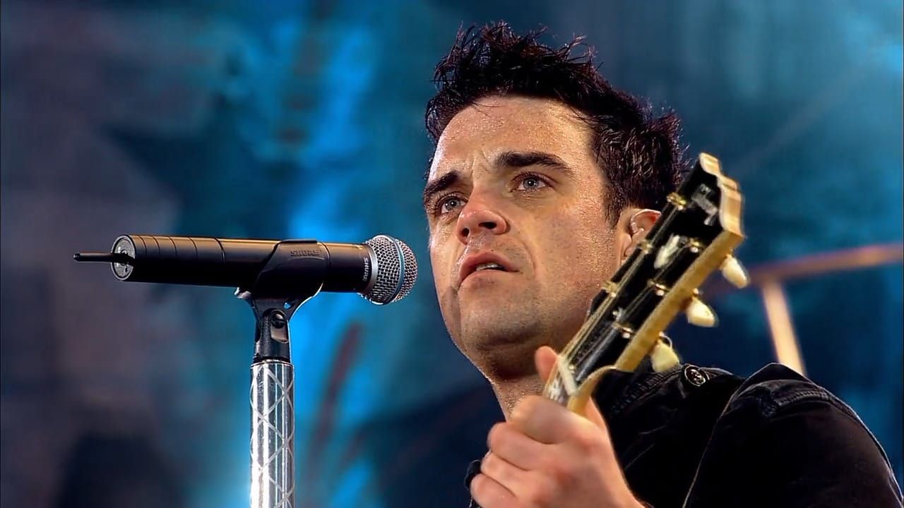 Cubierta de Robbie Williams Live at Knebworth