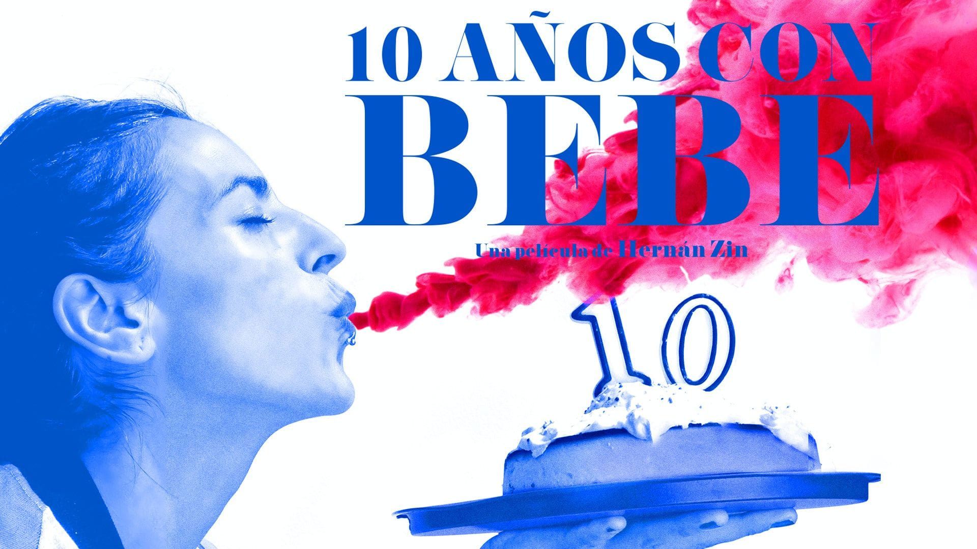 Cubierta de 10 años con Bebe