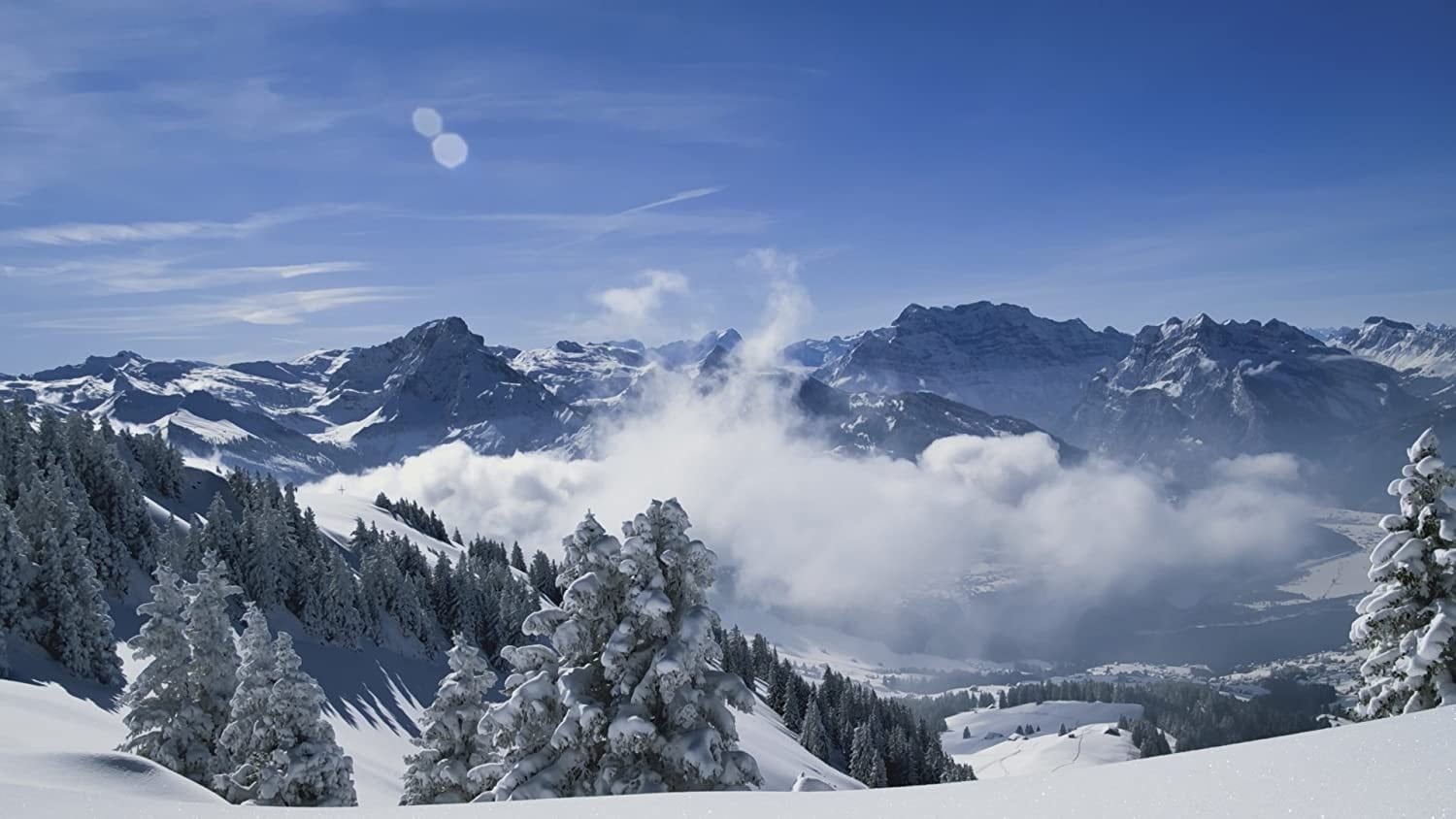 Cubierta de A Symphony of Summits - The Alps from Above