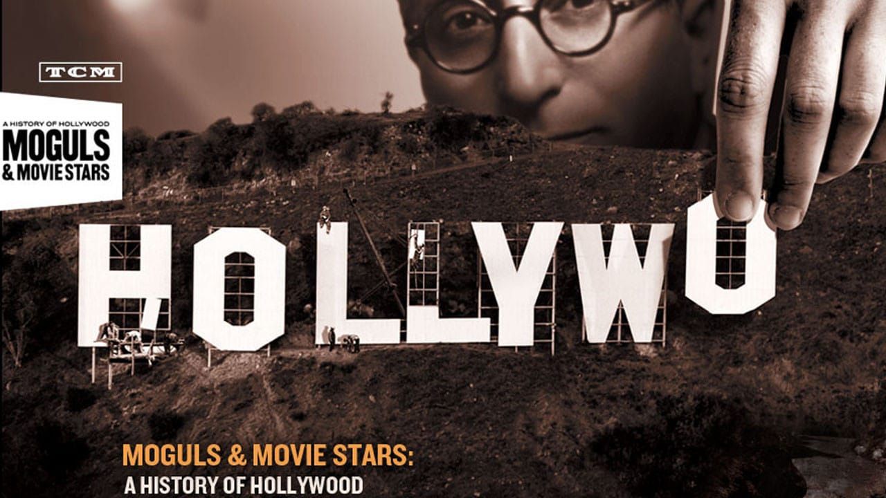 Cubierta de Magnates y estrellas: Una historia de Hollywood