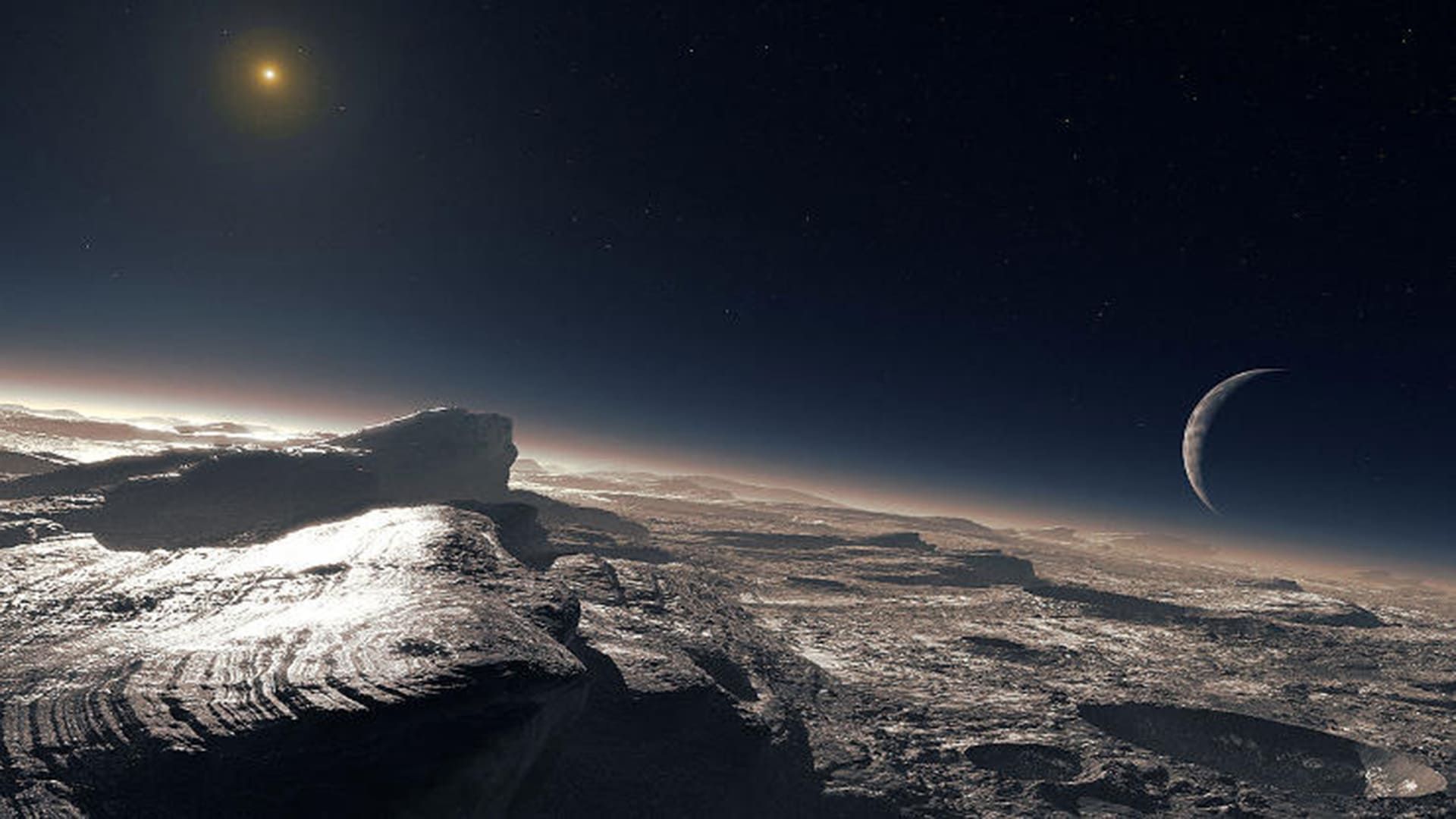 Cubierta de Plutón, la última frontera