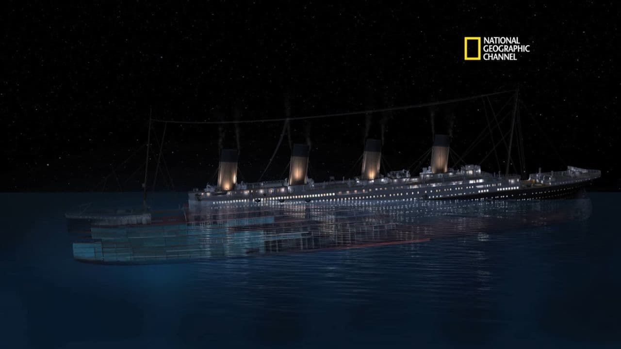 Cubierta de Drenar el Titanic