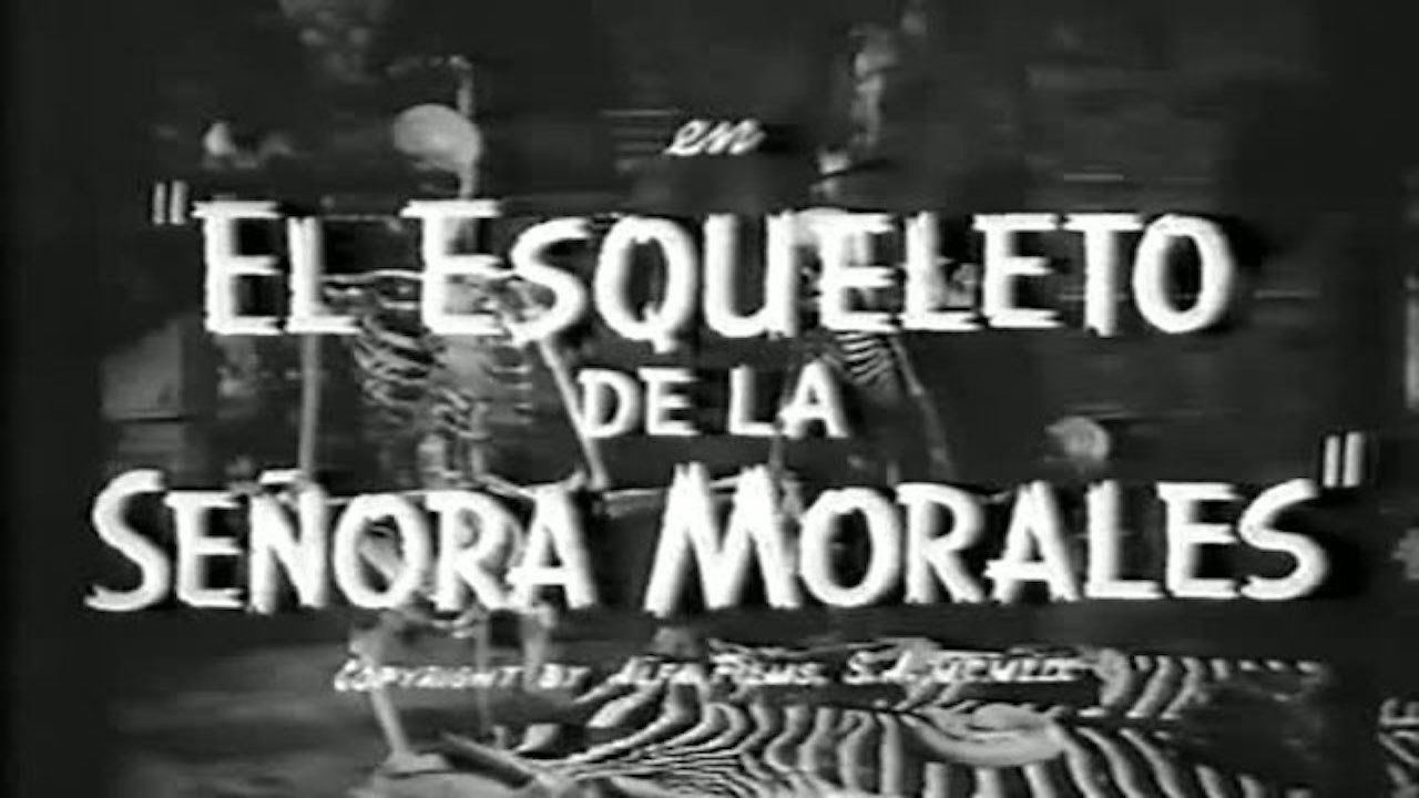 Cubierta de El esqueleto de la señora Morales