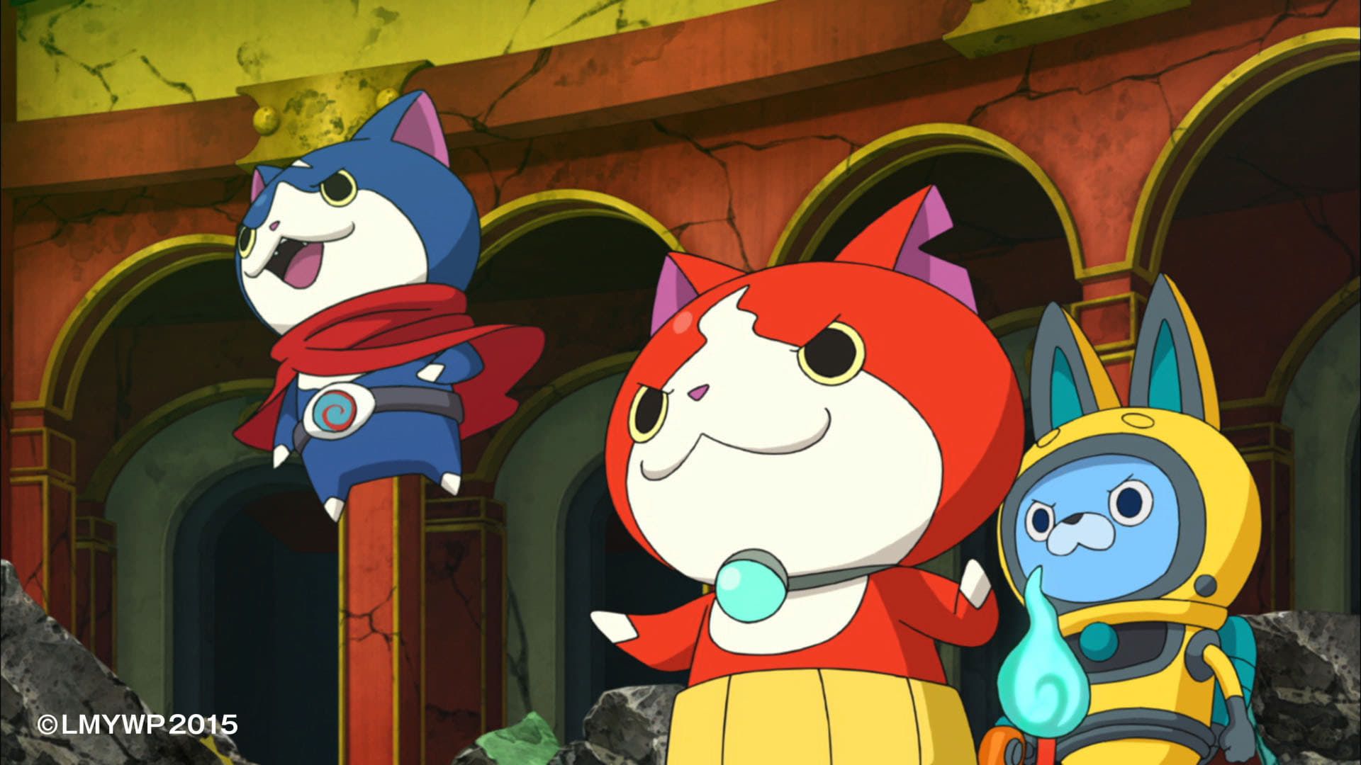 Cubierta de Yo-Kai Watch the Movie: The Great King Enma and the Five Tales, Meow!