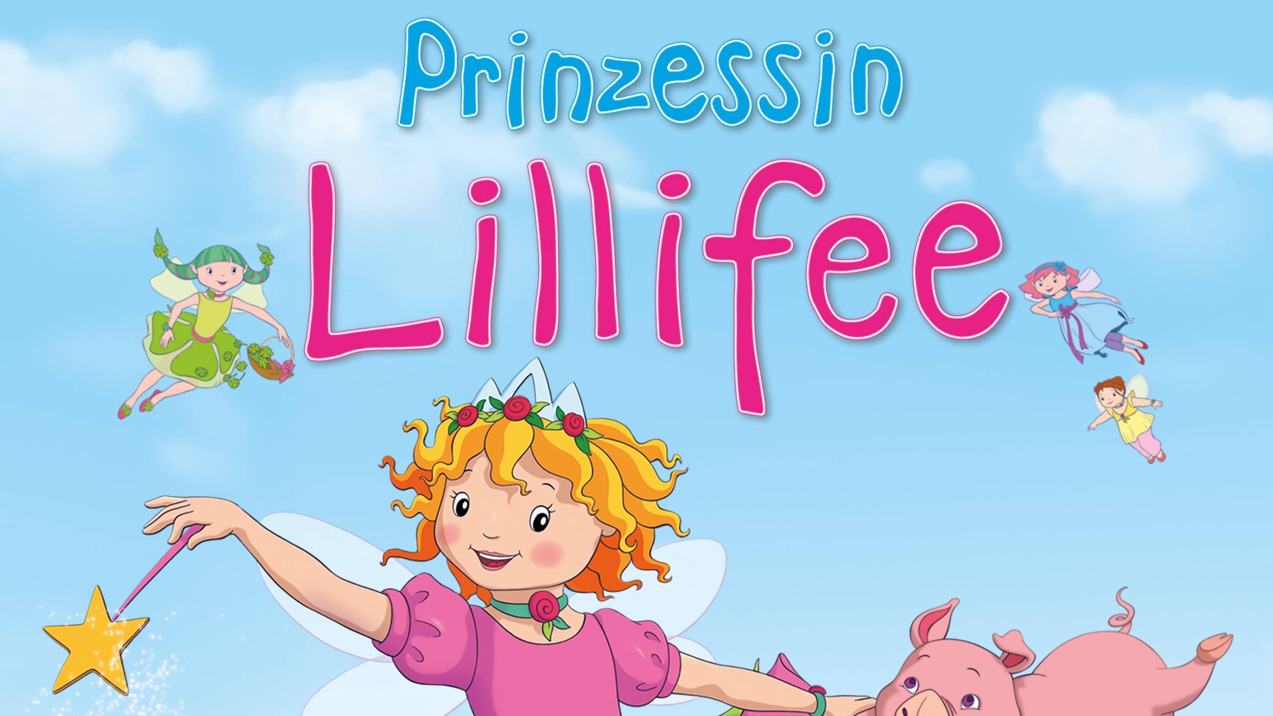 Cubierta de La princesa Lillifee y el pequeño unicornio (Lily, la princesa hada y el unicornio)