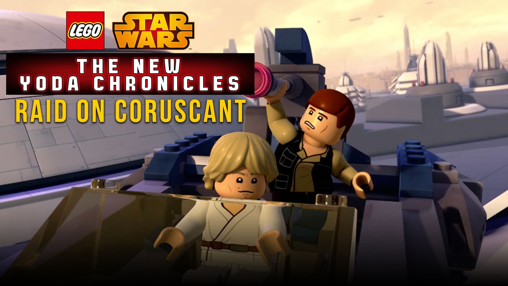 Cubierta de Lego Star Wars: Las crónicas de Yoda: Asalto a Coruscant