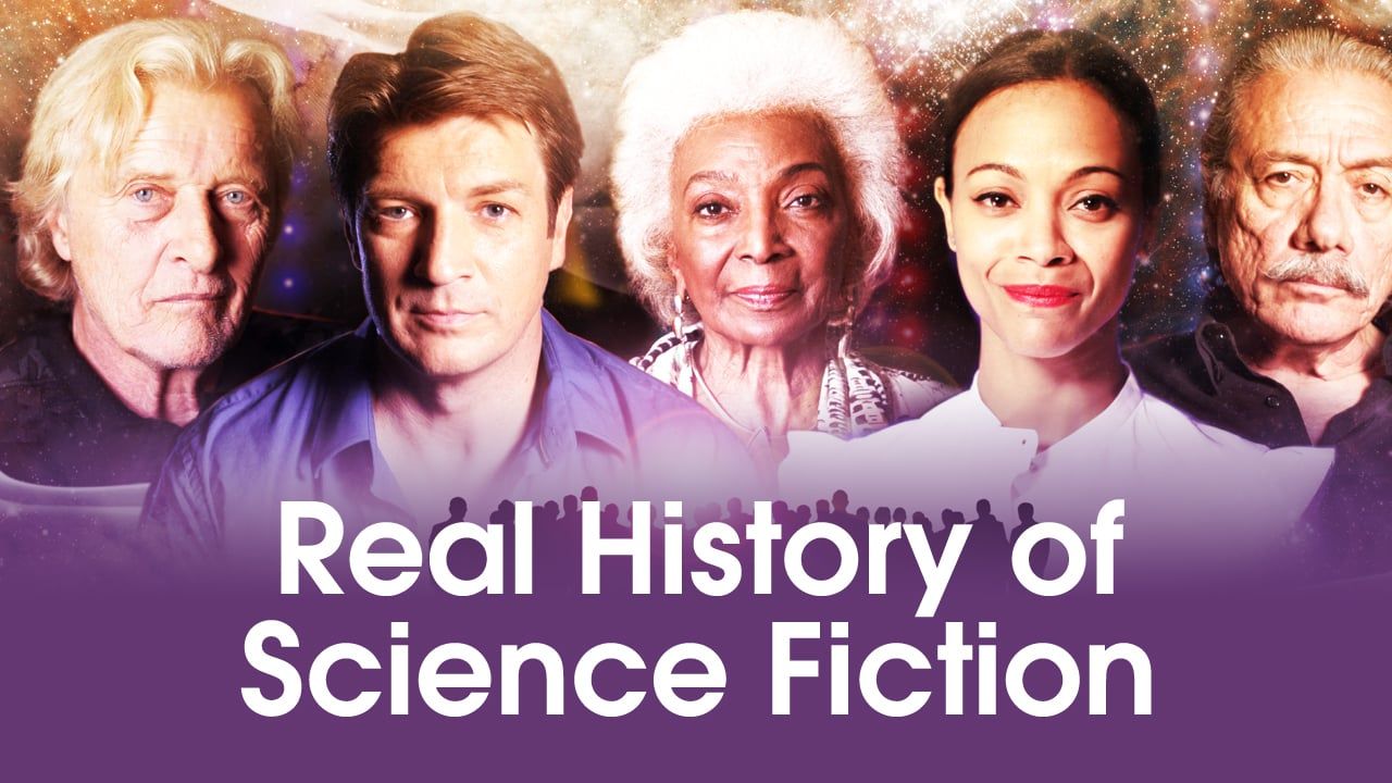 Cubierta de The Real History of Science Fiction