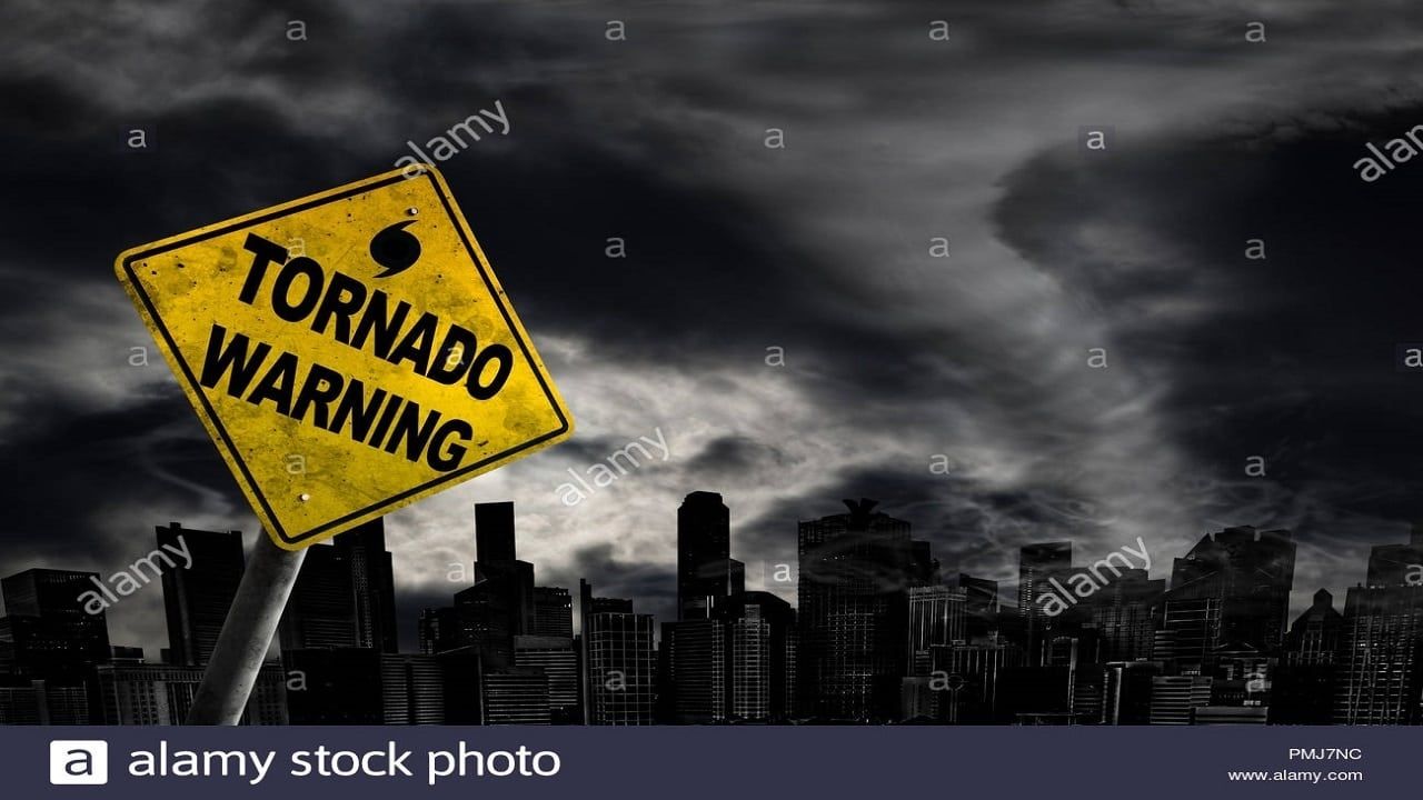 Cubierta de Alerta Tornado