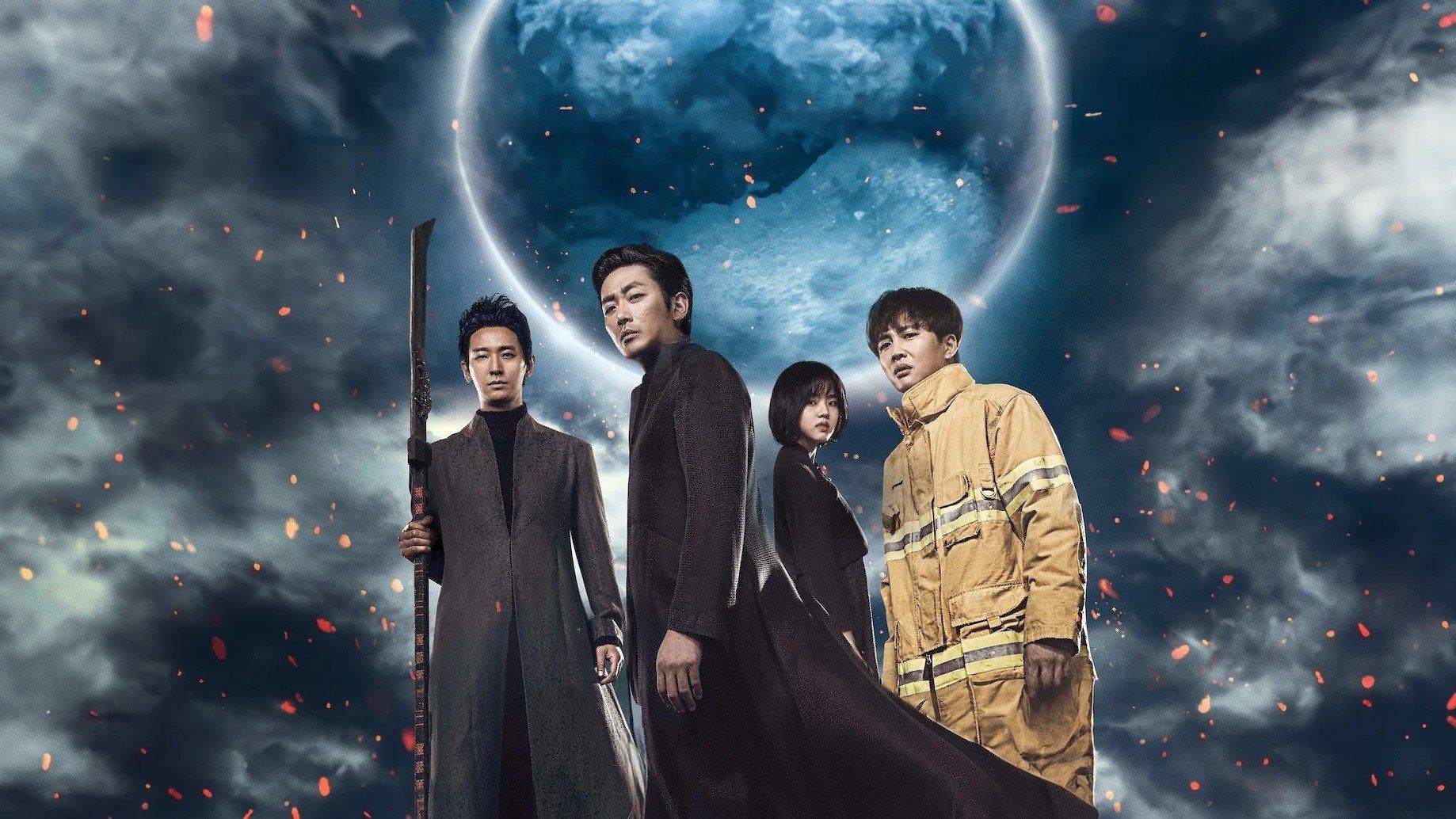 Cubierta de Along with the Gods: Los dos mundos