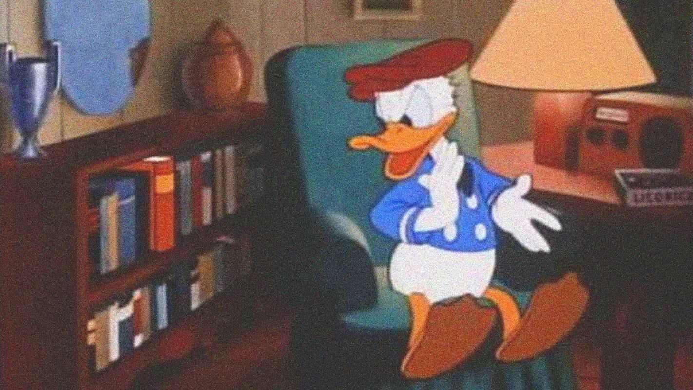 Cubierta de El pato Donald: El día libre de Donald