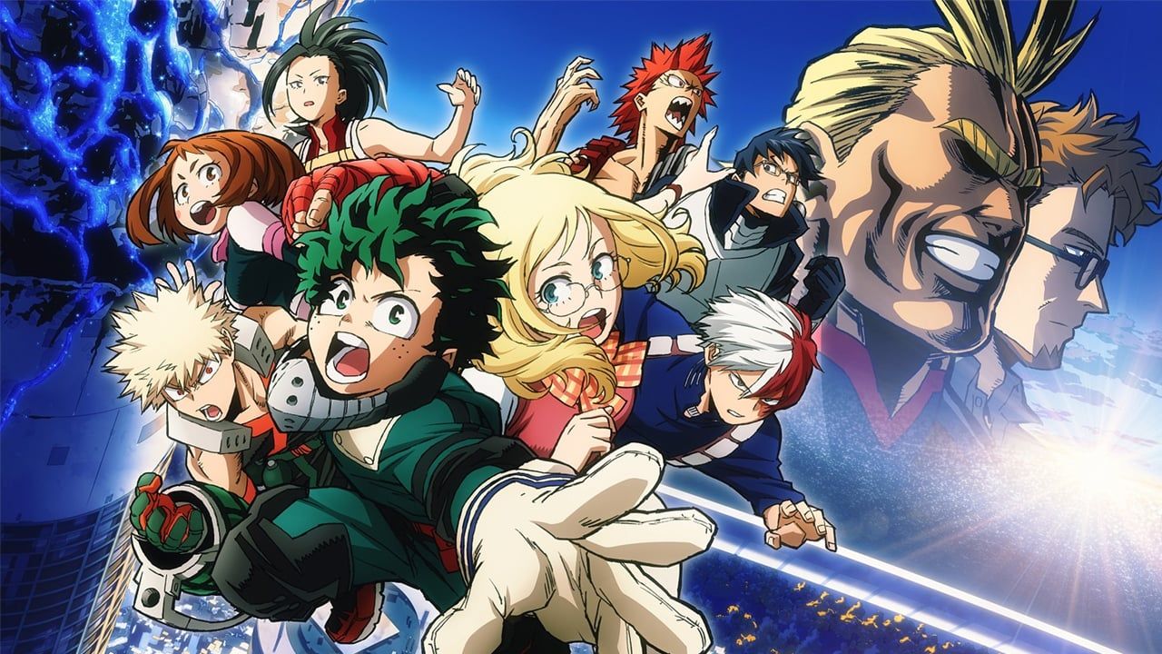 Cubierta de My Hero Academia: Dos héroes