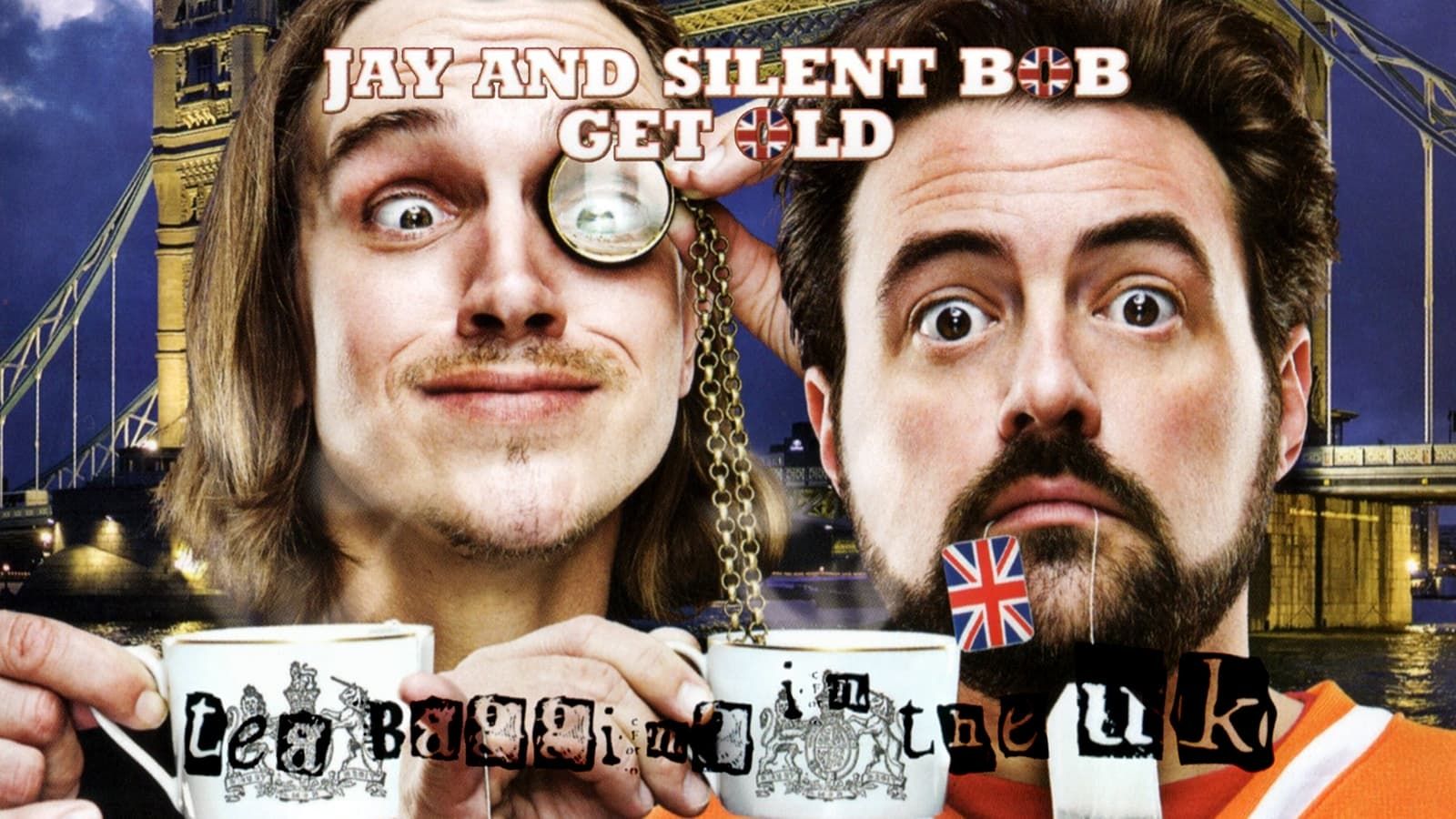 Cubierta de Jay and Silent Bob Get Old: Tea Bagging in the UK