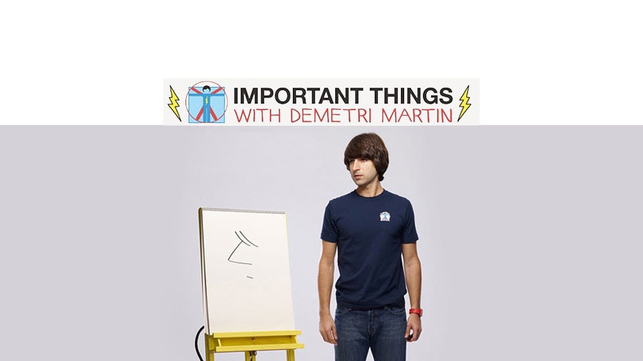 Cubierta de Important Things with Demetri Martin