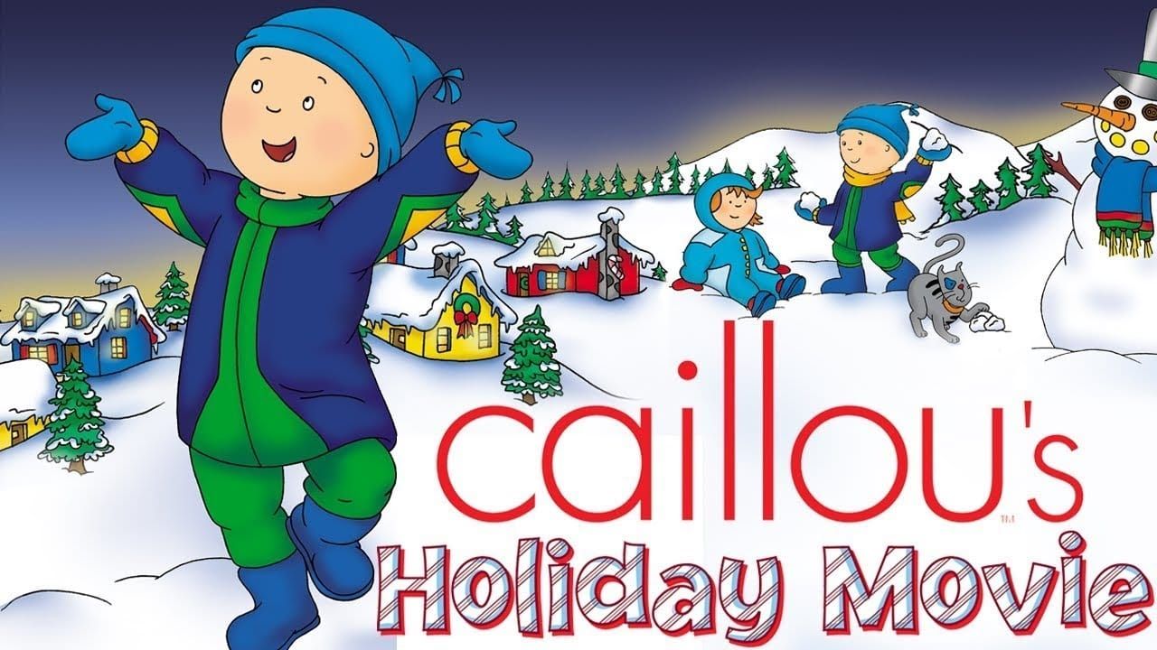 Cubierta de La Navidad de Caillou