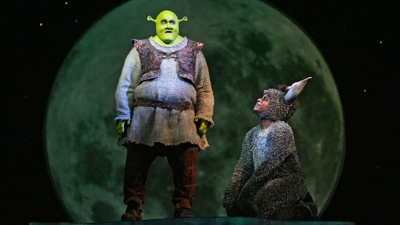Cubierta de Shrek the Musical