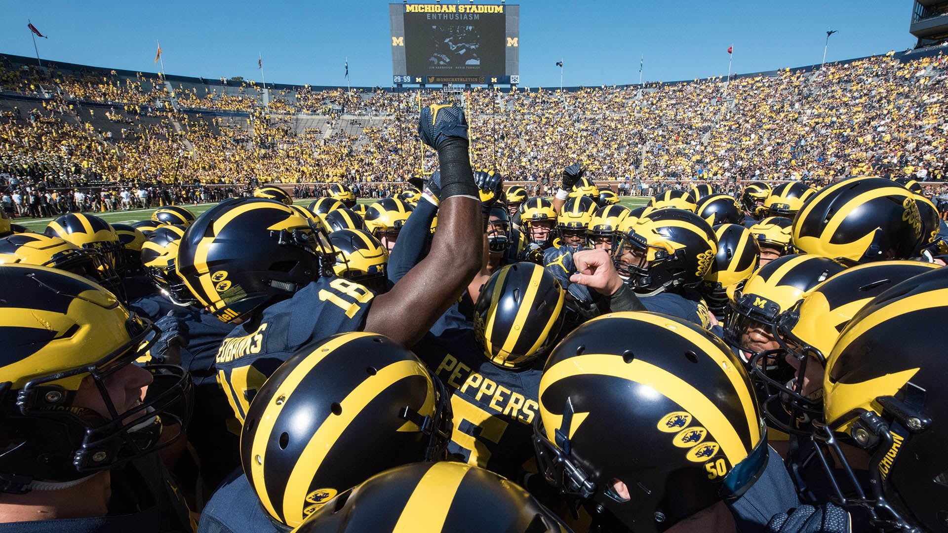 Cubierta de Todo o nada: The Michigan Wolverines