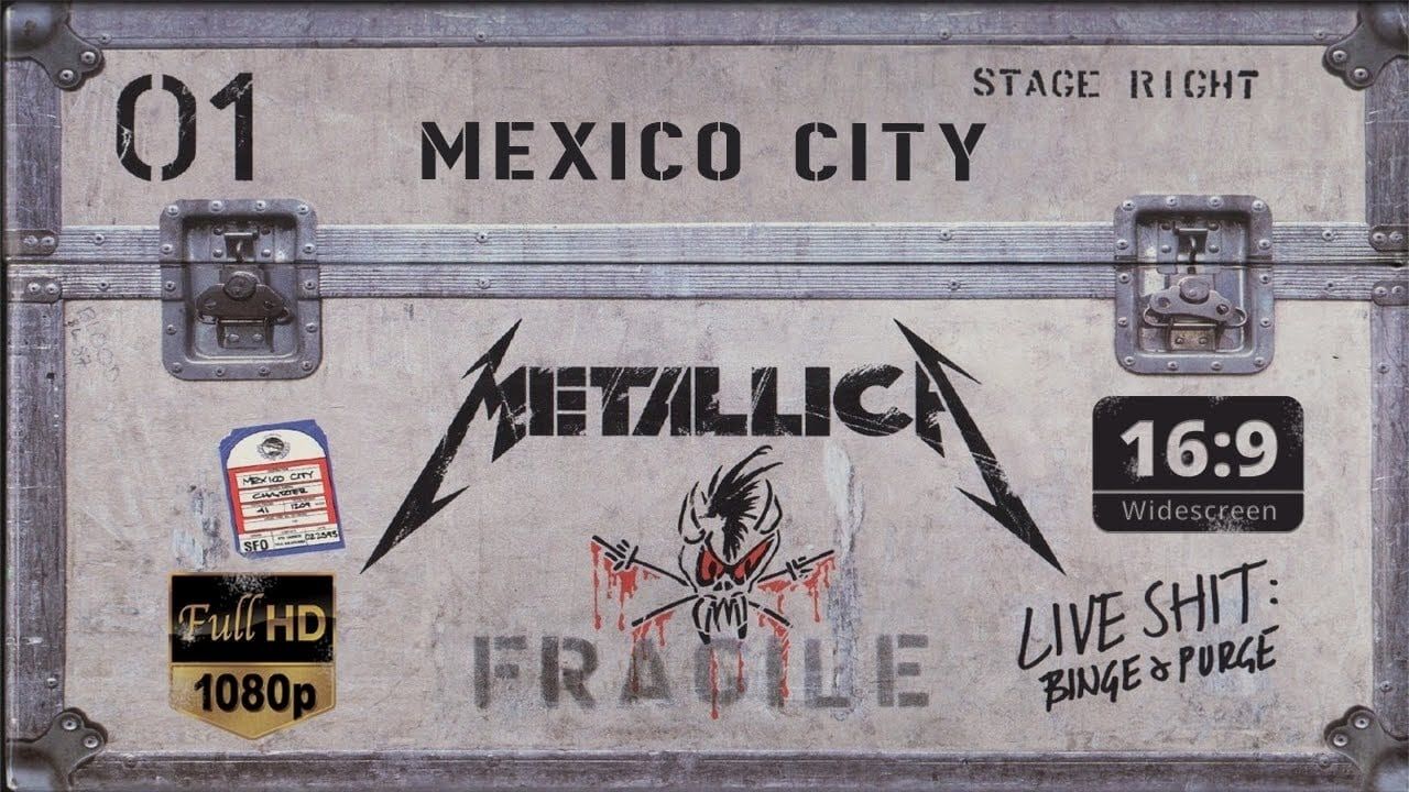 Cubierta de Metallica: Live Shit - Binge & Purge, Seattle