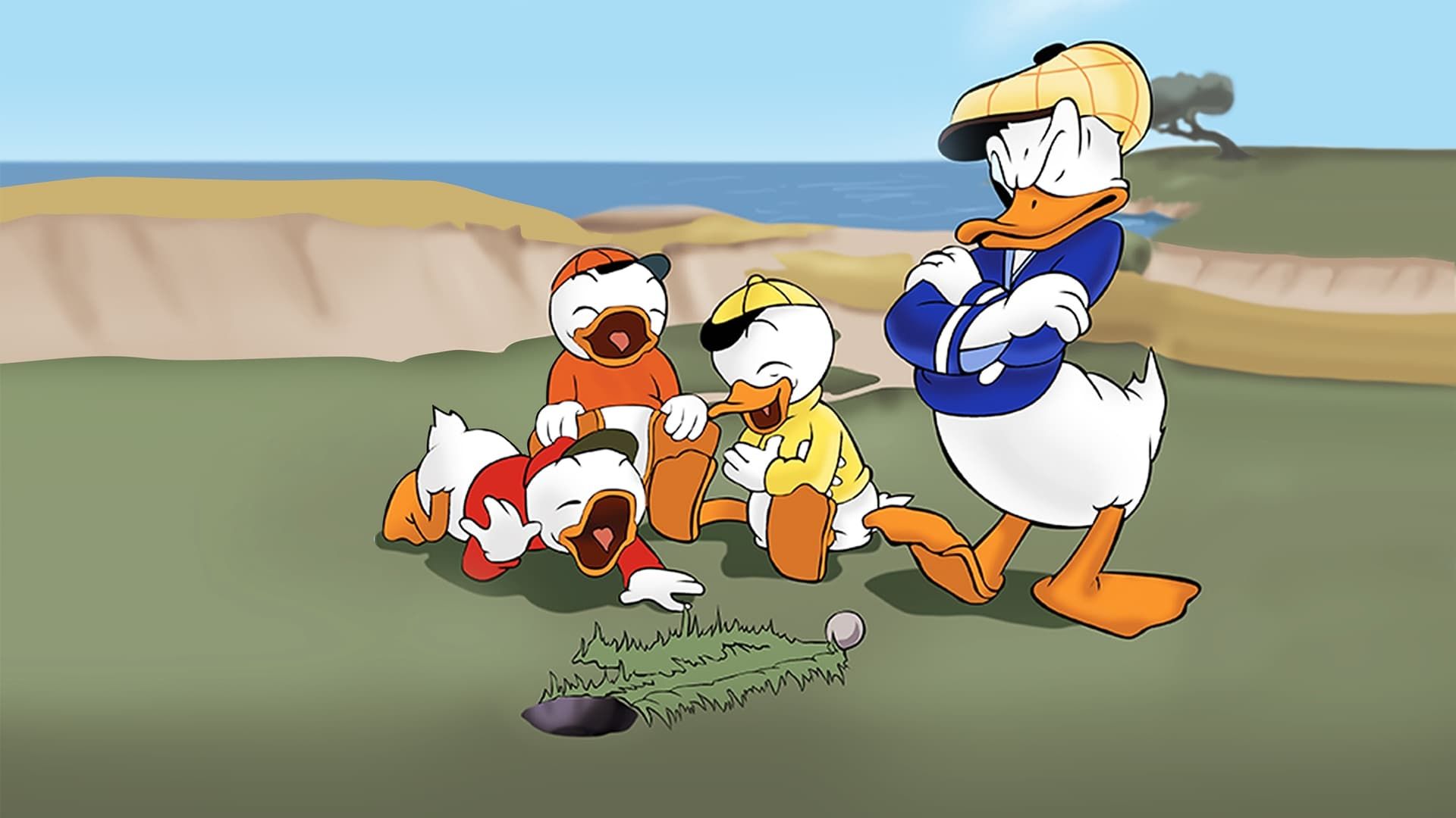 Cubierta de El pato Donald: La partida de golf de Donald