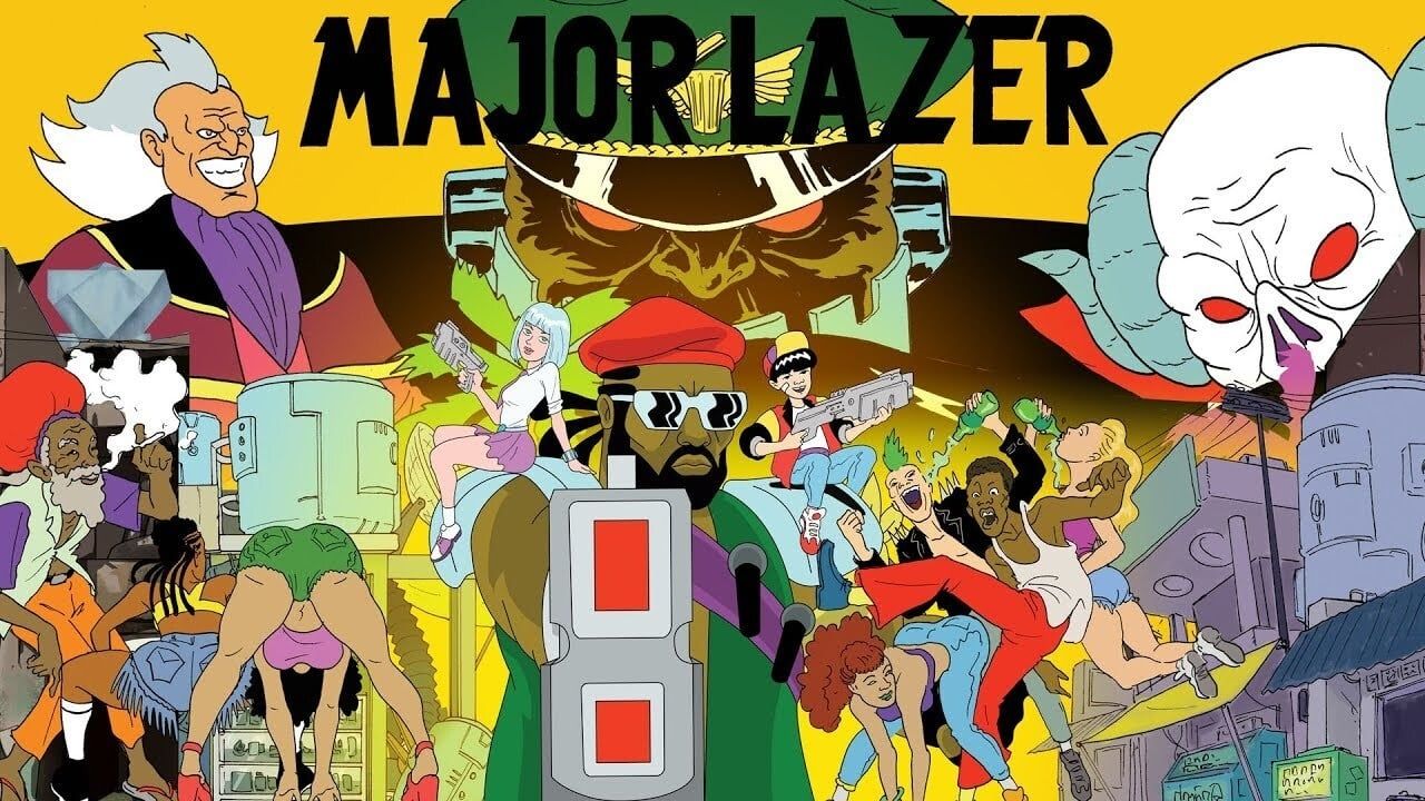 Cubierta de Major Lazer