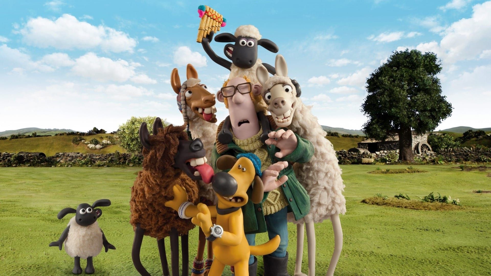 Cubierta de Shaun the Sheep: The Farmer\'s Llamas