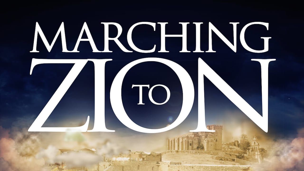 Cubierta de Marching to Zion
