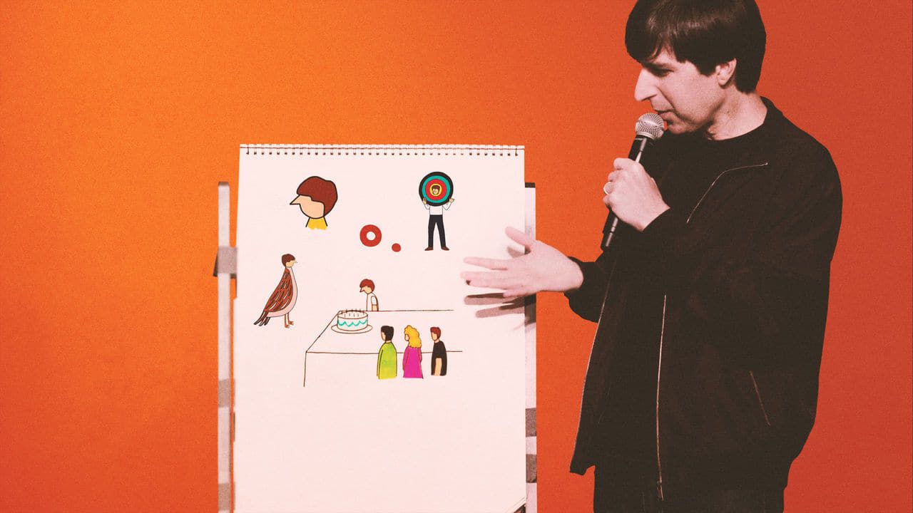 Cubierta de Demetri Martin: The Overthinker