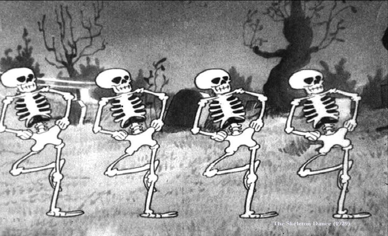 Cubierta de El baile de los esqueletos