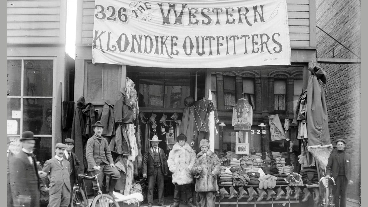 Cubierta de The Klondike Gold Rush (AKA The Spirit of the Klondike)