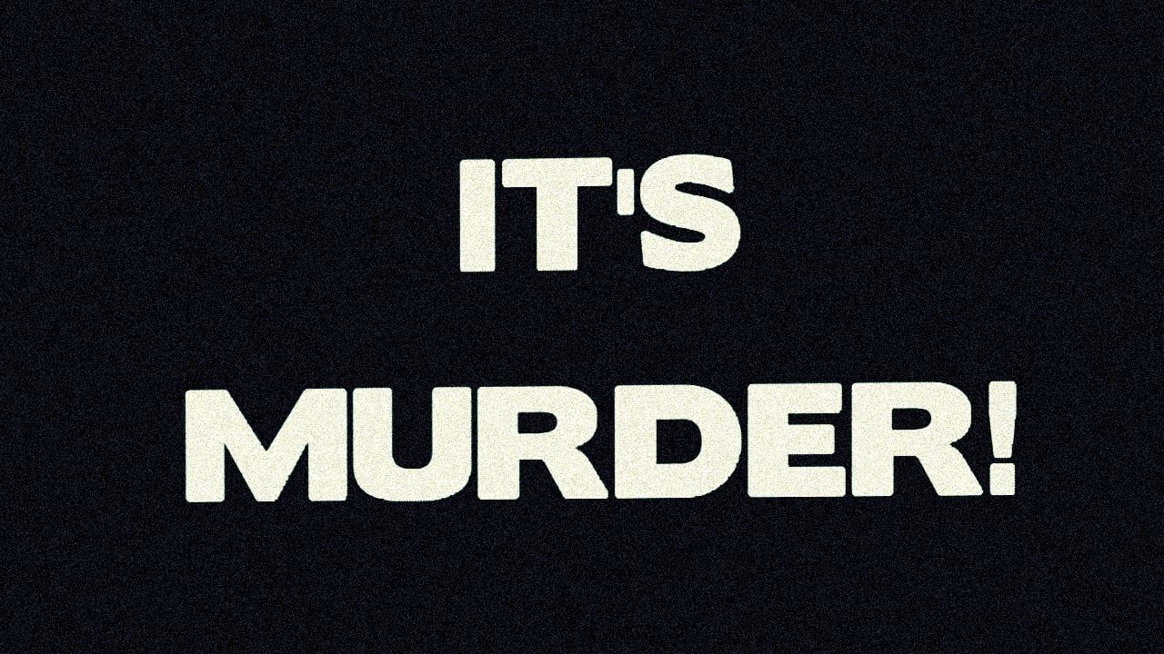 Cubierta de It\'s Murder!
