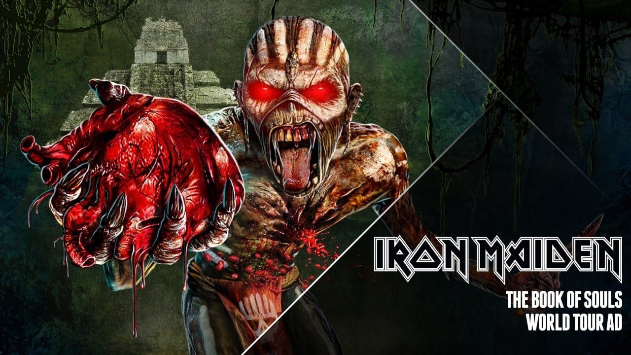 Cubierta de Iron Maiden: The Book of Souls: Live Chapter